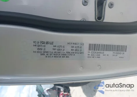 2019 Dodge Charger Scat Pack Rwd z USA, uszkodzony, nr VIN 2C3CDXGJ6KH645165